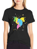 Rainbow Unicorn Graphic Tee