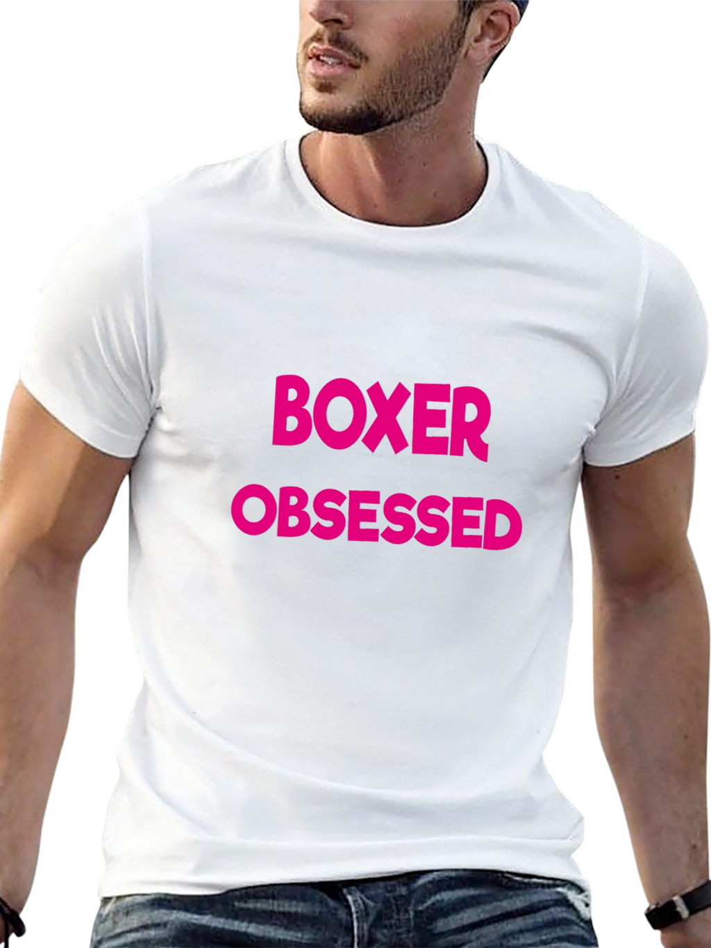 Boxer Obsessed Tee - Dog Lover Apparel
