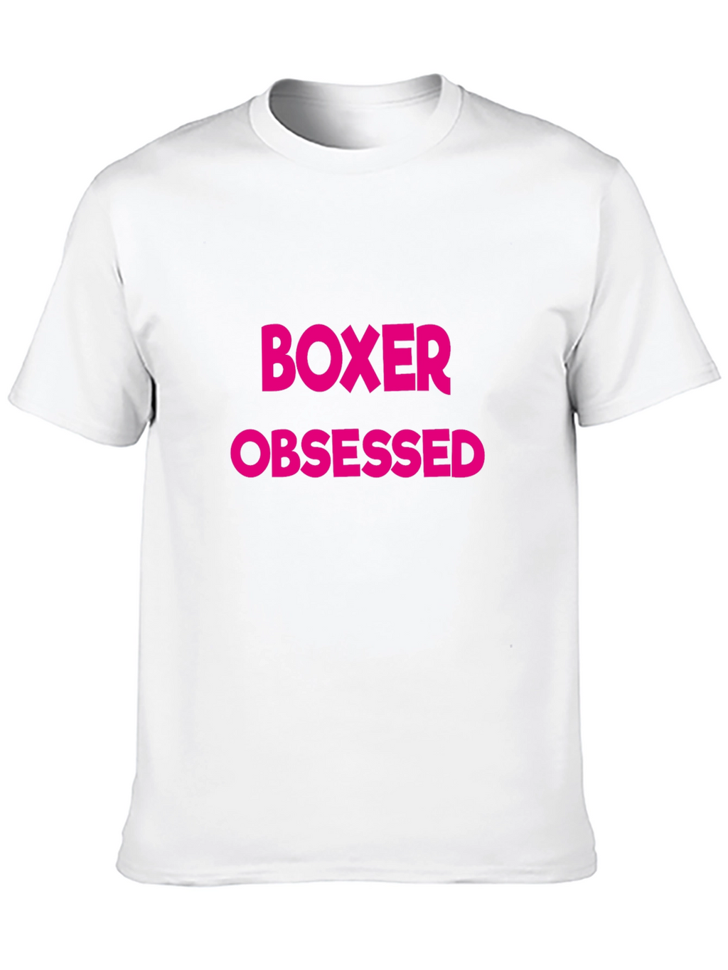 Boxer Obsessed Tee - Dog Lover Apparel