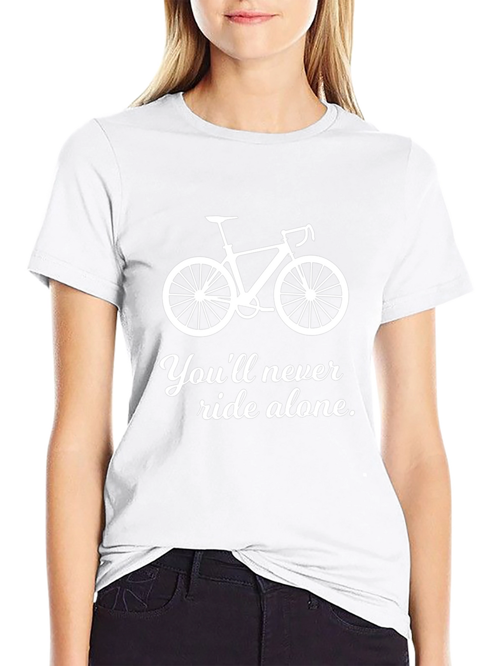 Youll Never Ride Alone Bike T-Shirt