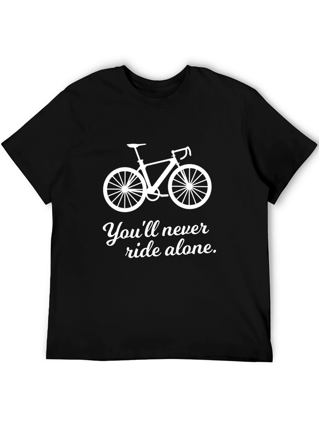 Youll Never Ride Alone Bike T-Shirt