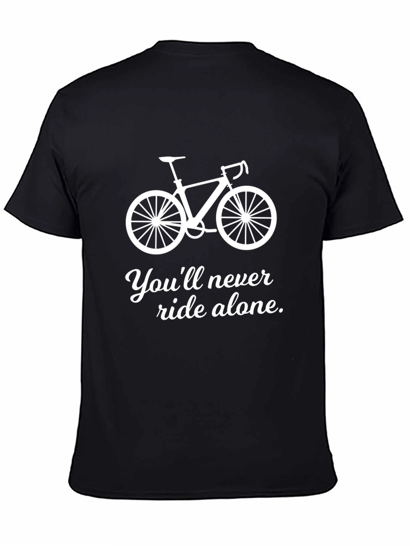 Youll Never Ride Alone Bike T-Shirt