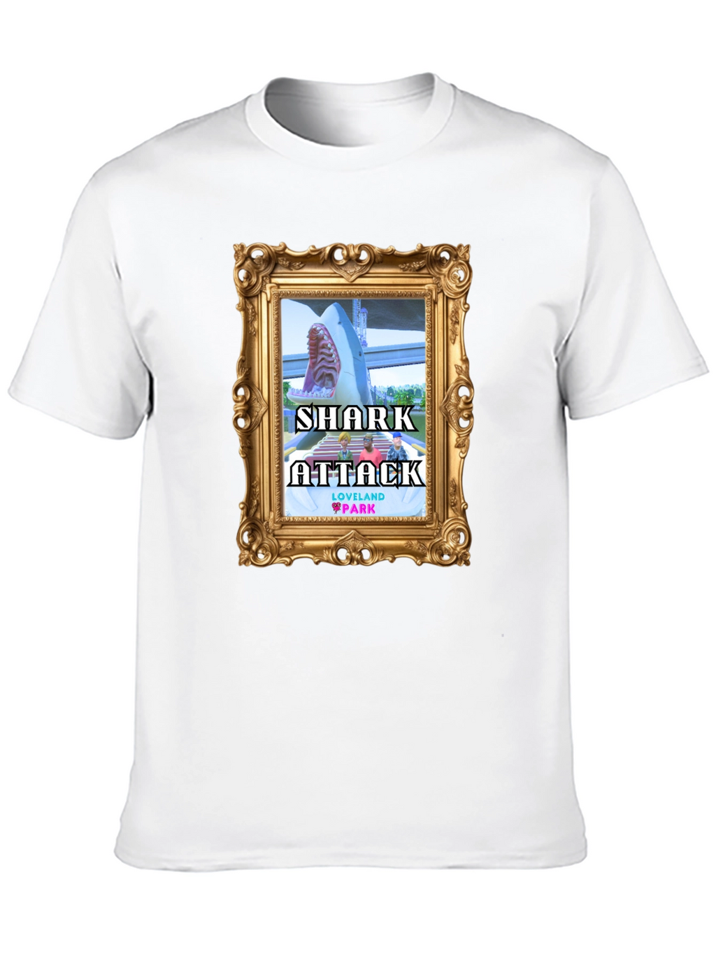 Shark Attack Loveland Park T-Shirt