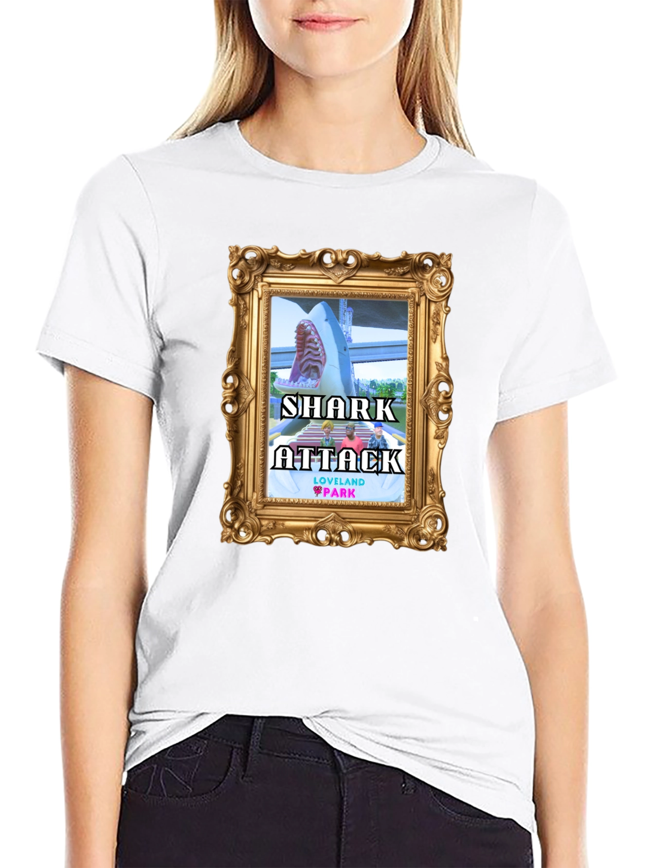 Shark Attack Loveland Park T-Shirt