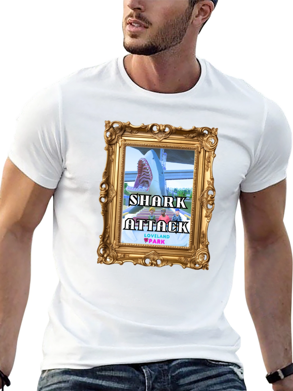 Shark Attack Loveland Park T-Shirt