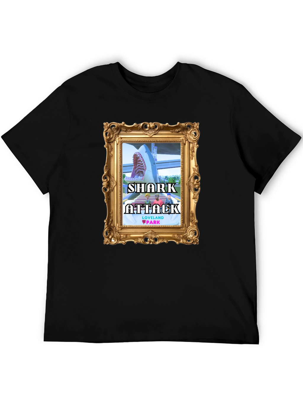 Shark Attack Loveland Park T-Shirt