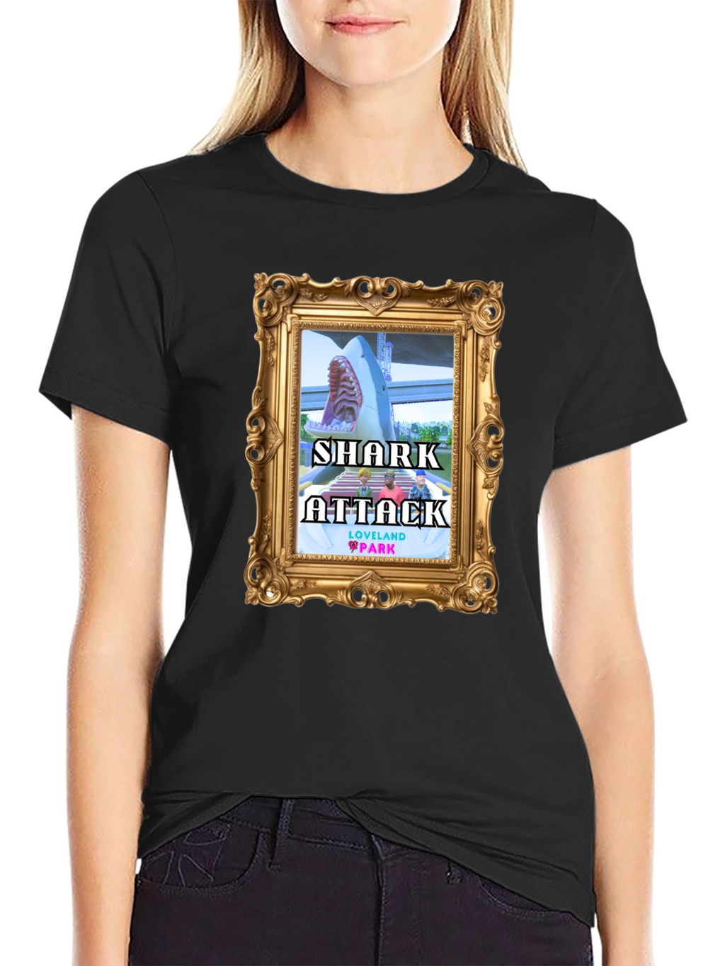 Shark Attack Loveland Park T-Shirt