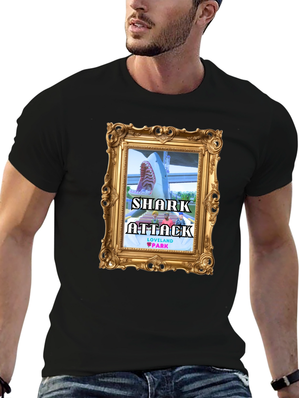 Shark Attack Loveland Park T-Shirt