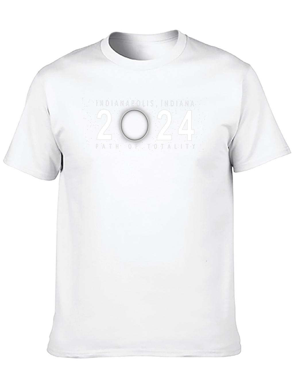 Indianapolis 2024 Path of Totality Eclipse T-Shirt