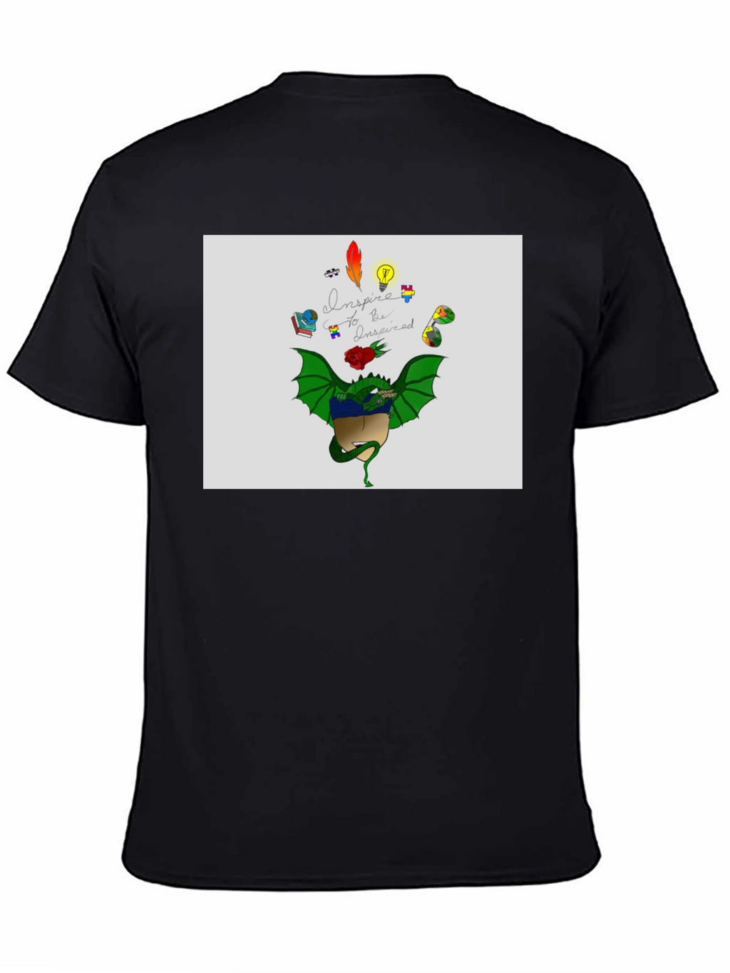 Inspire Dragon Graphic T-Shirt
