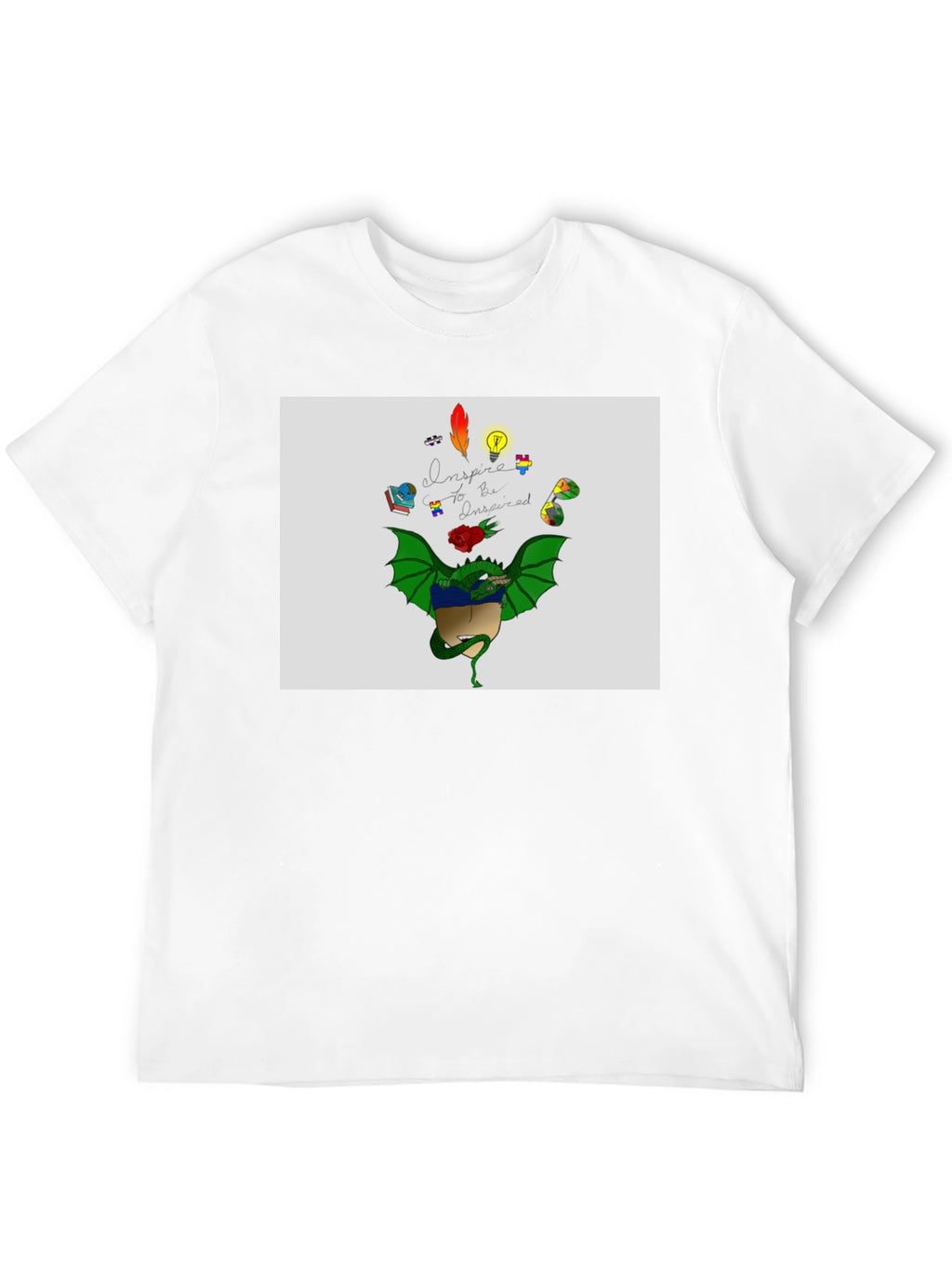 Inspire Dragon Graphic T-Shirt