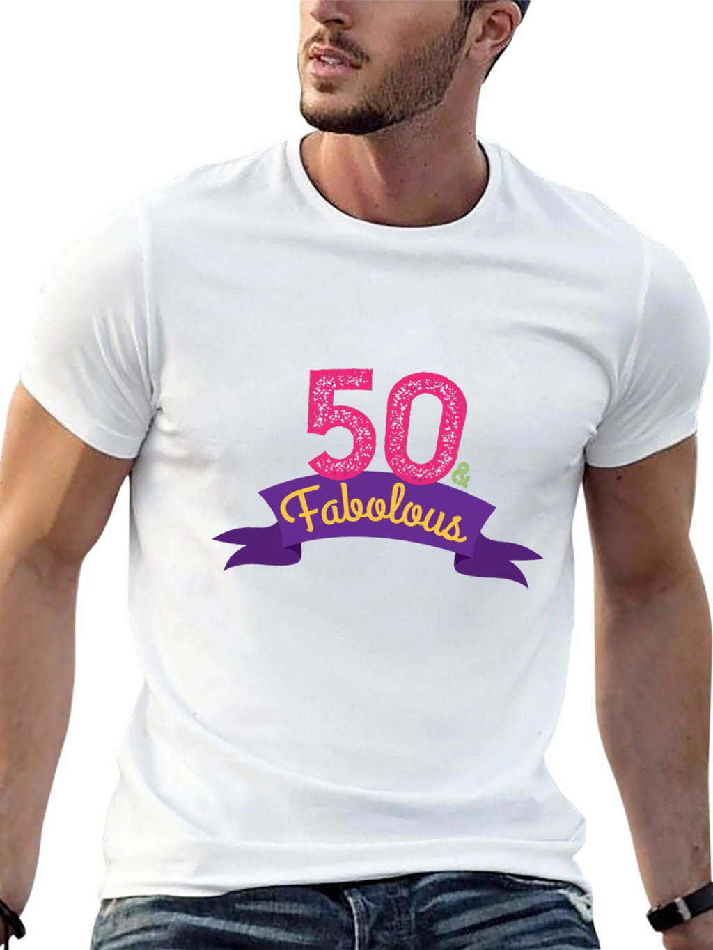 50 & Fabulous Graphic T-Shirt