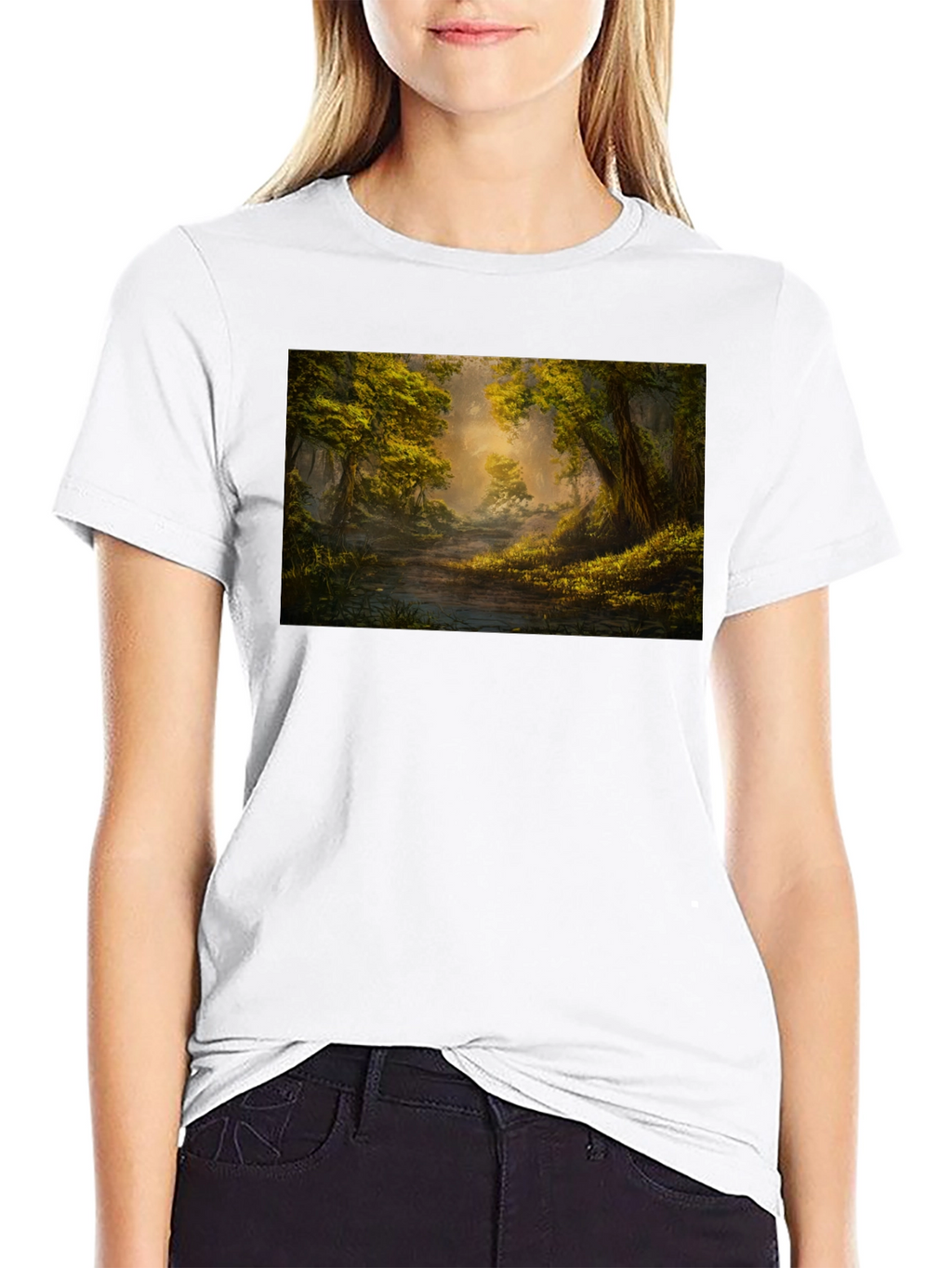 Enchanted Forest T-Shirt - Nature Lover Tee