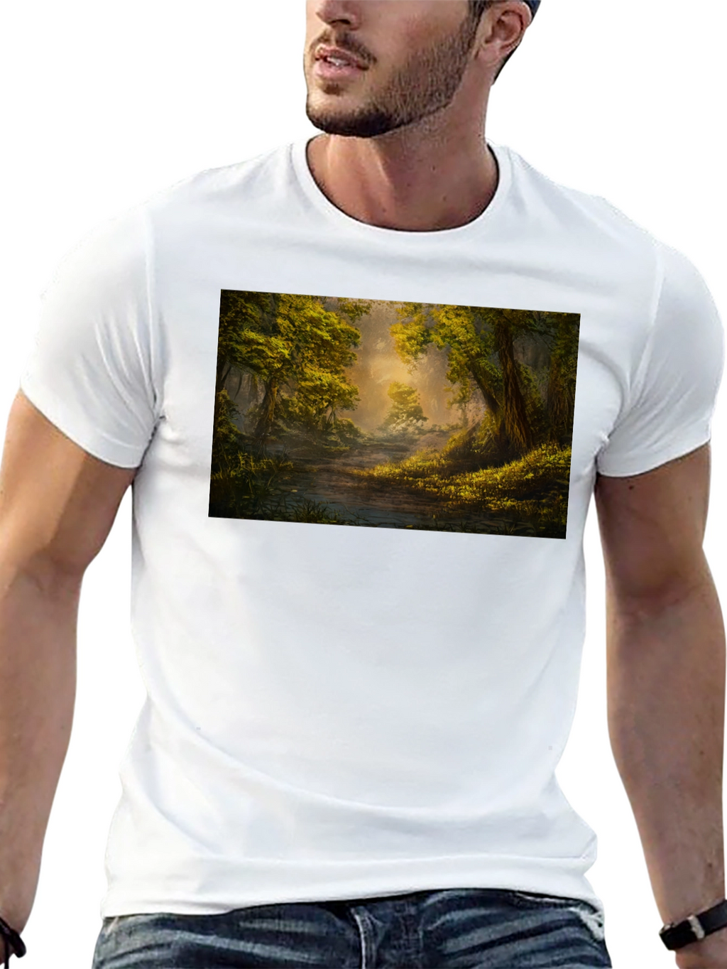 Enchanted Forest T-Shirt - Nature Lover Tee