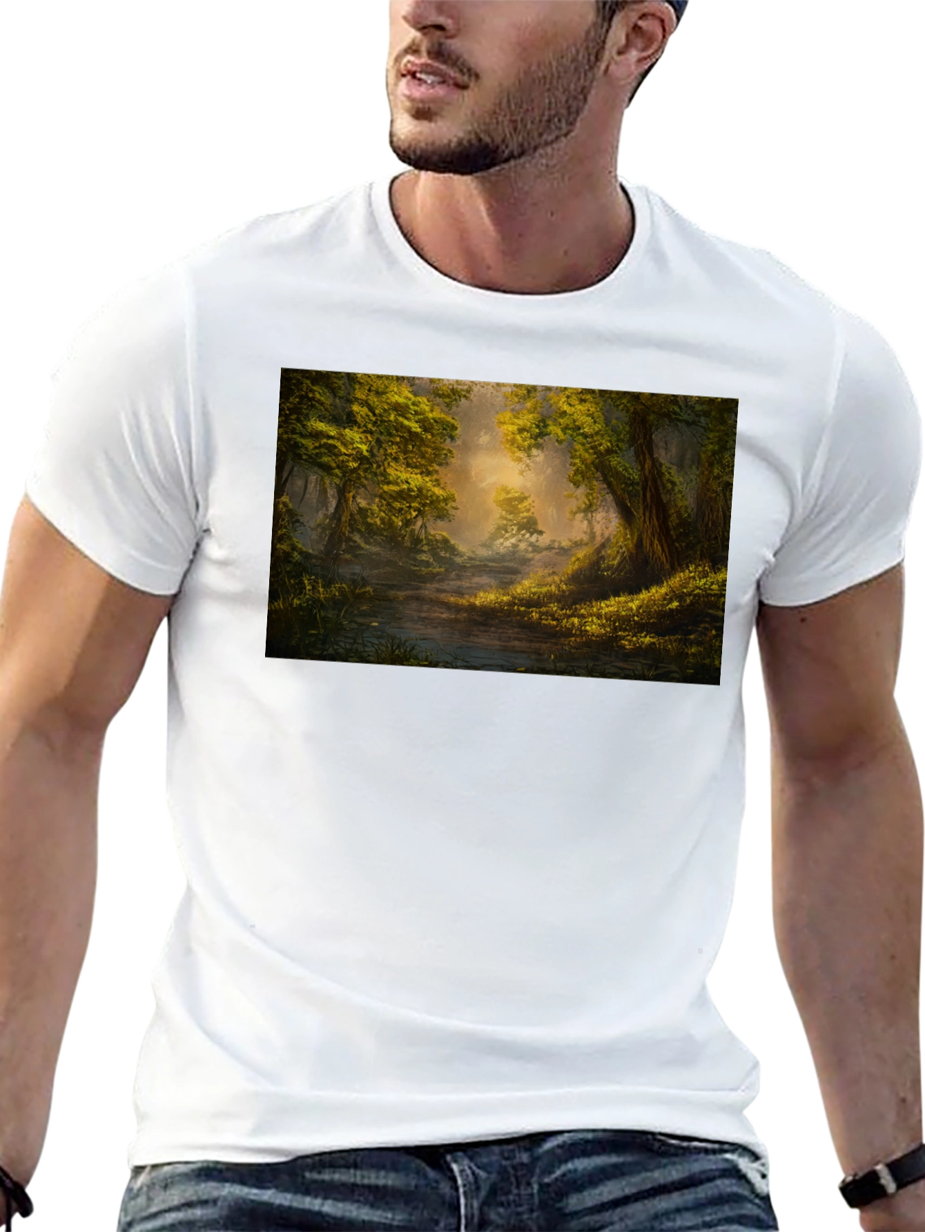 Enchanted Forest T-Shirt - Nature Lover Tee