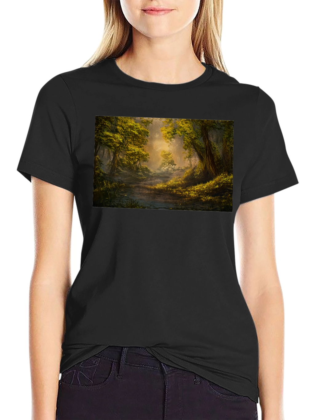 Enchanted Forest T-Shirt - Nature Lover Tee