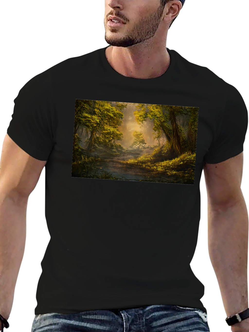 Enchanted Forest T-Shirt - Nature Lover Tee