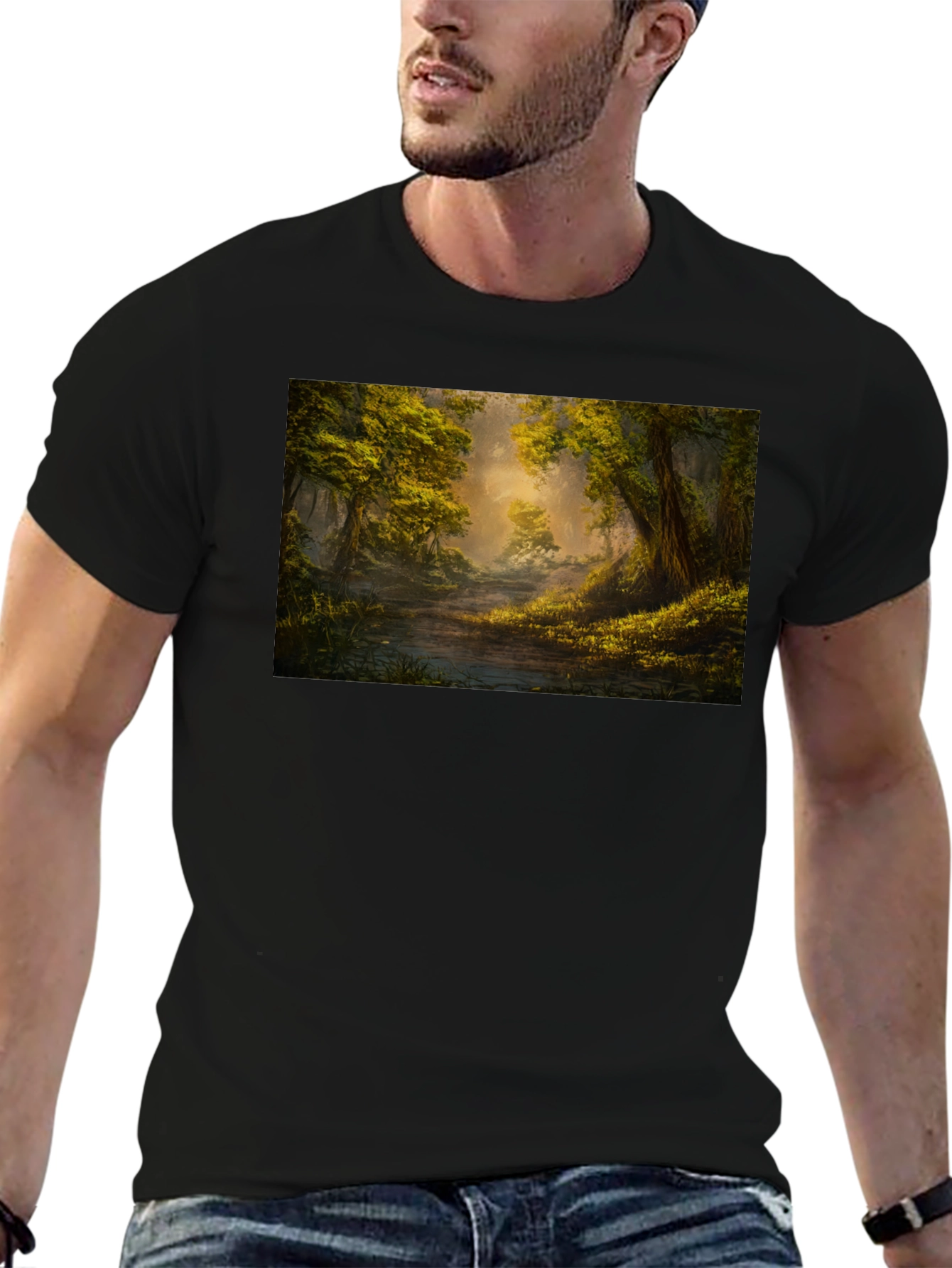 Enchanted Forest T-Shirt - Nature Lover Tee