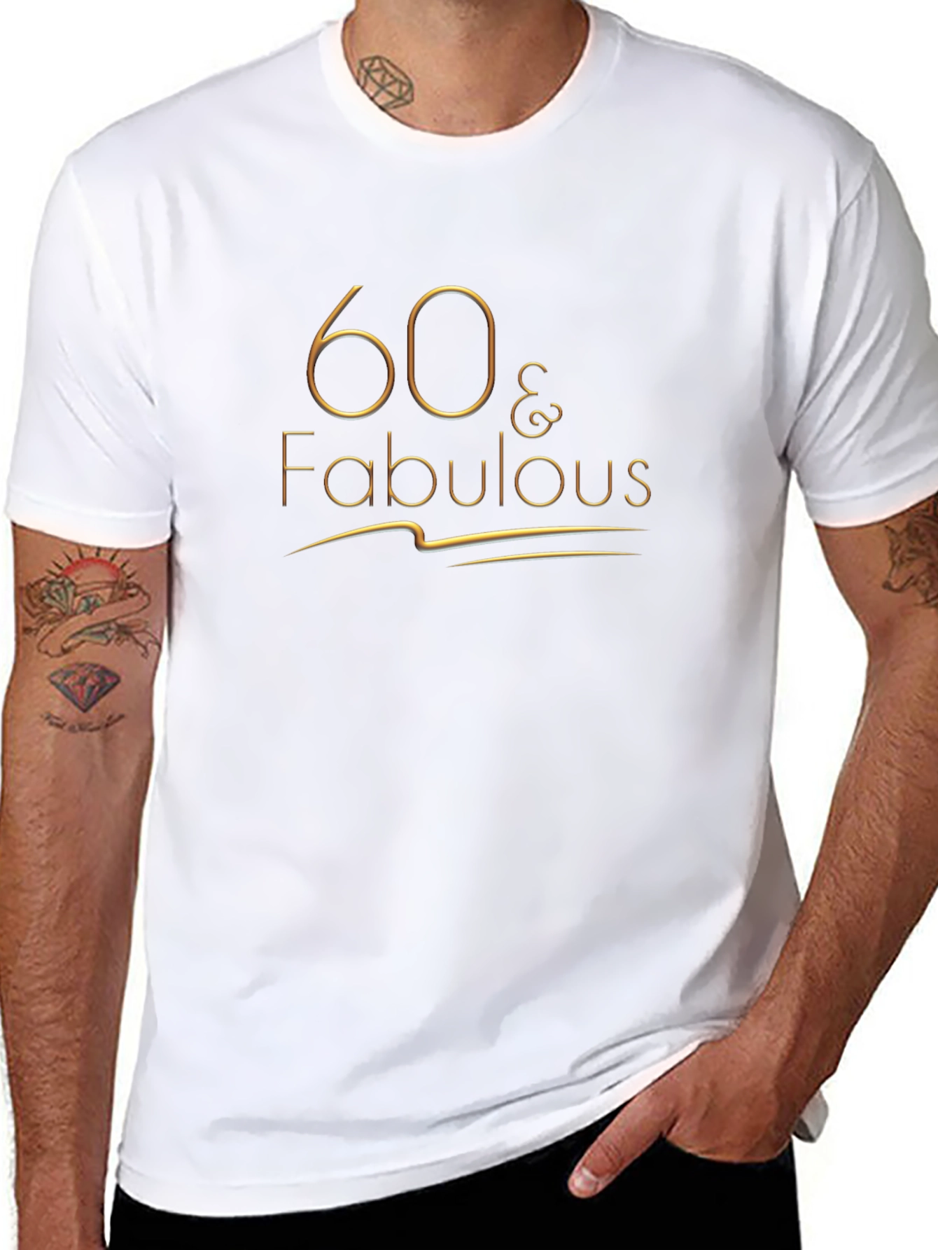 60 & Fabulous Graphic T-Shirt