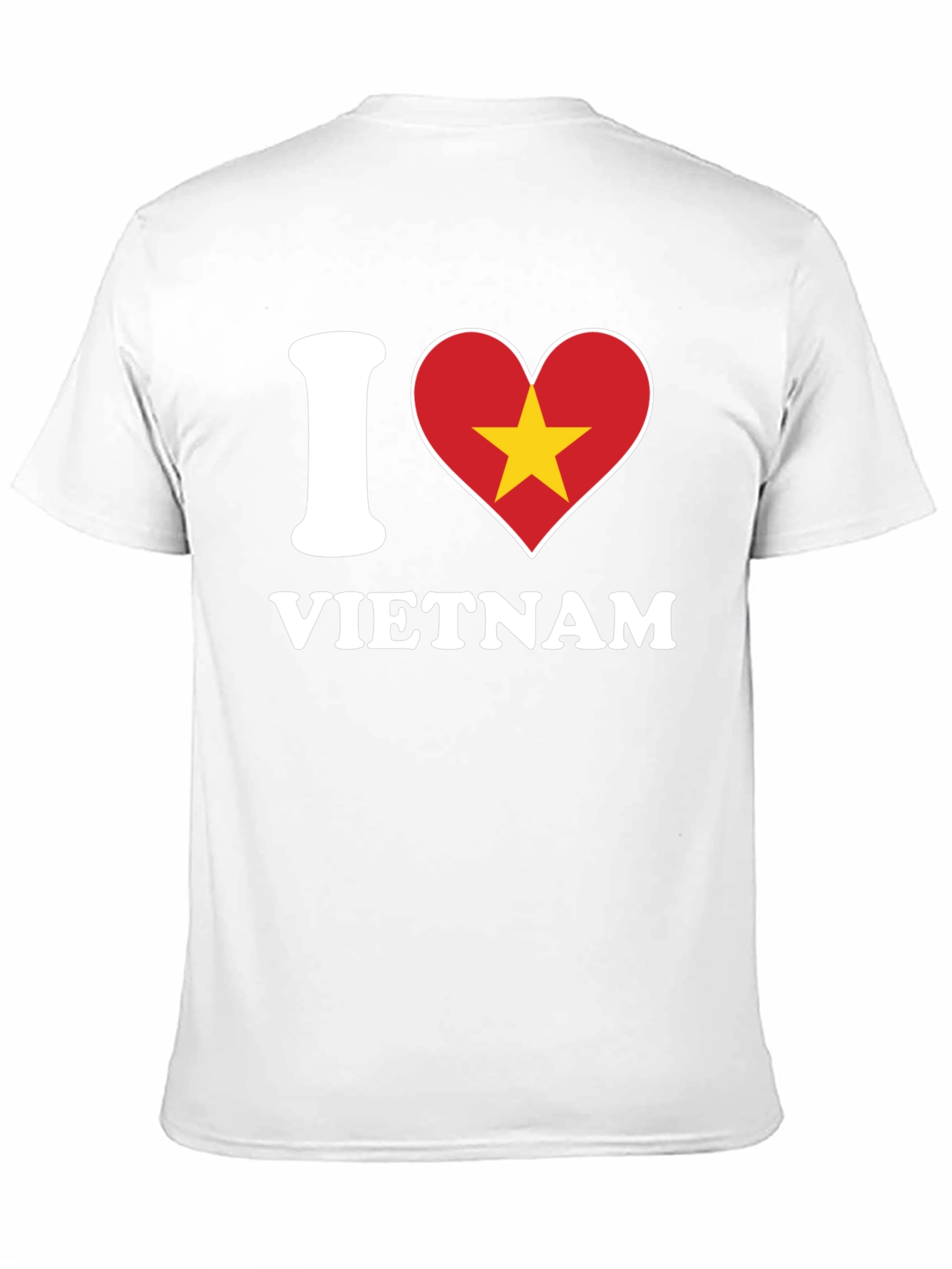 I Love Vietnam T-Shirt - Black Cotton Graphic Tee