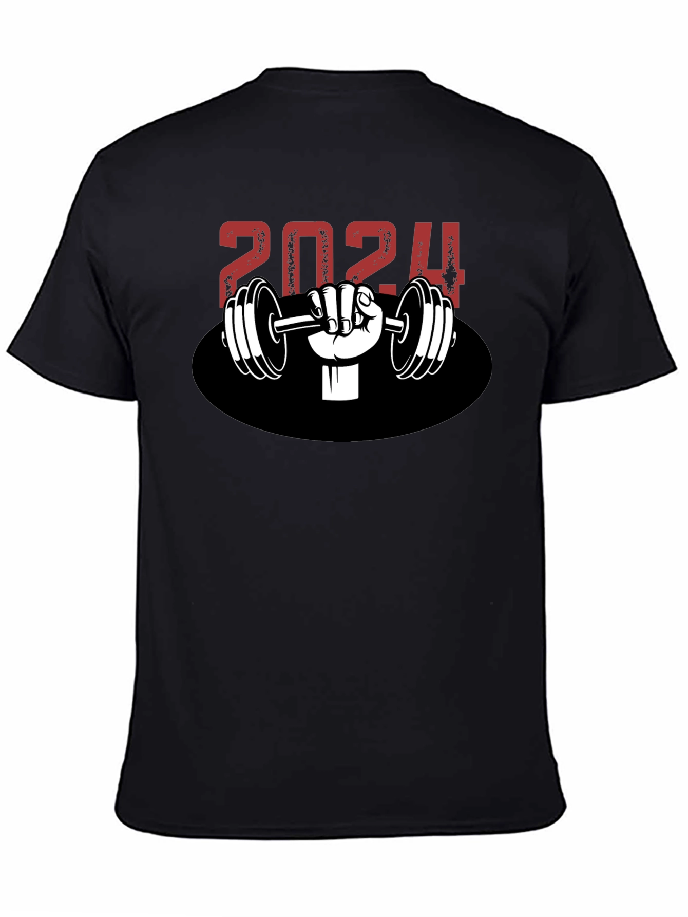2024 Weightlifting T-Shirt Gym Motivation
