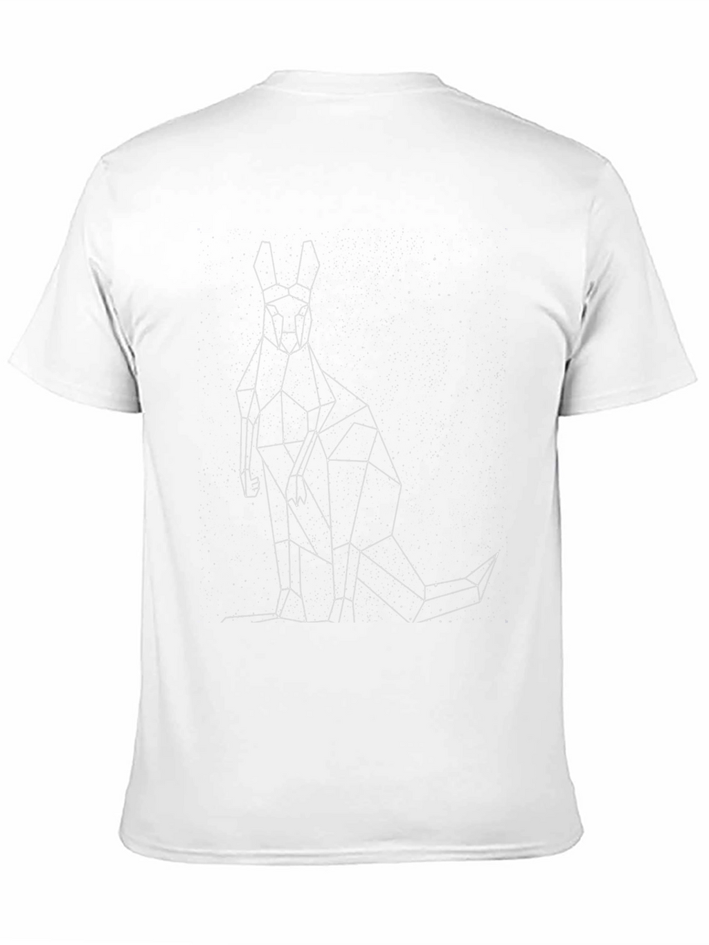 Geometric Kangaroo T-Shirt - Modern Graphic Tee