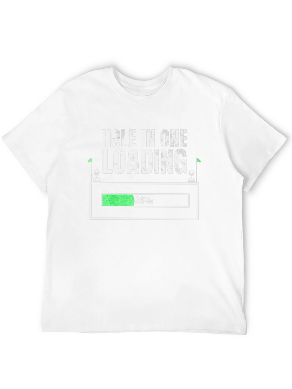 Hole In One Loading T-Shirt Golf Tee