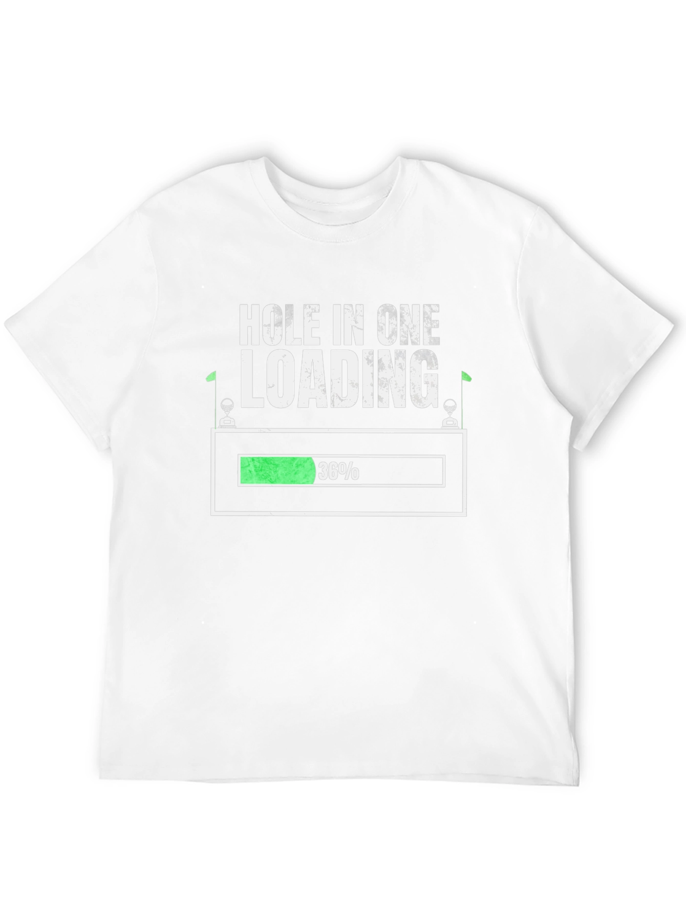 Hole In One Loading T-Shirt Golf Tee