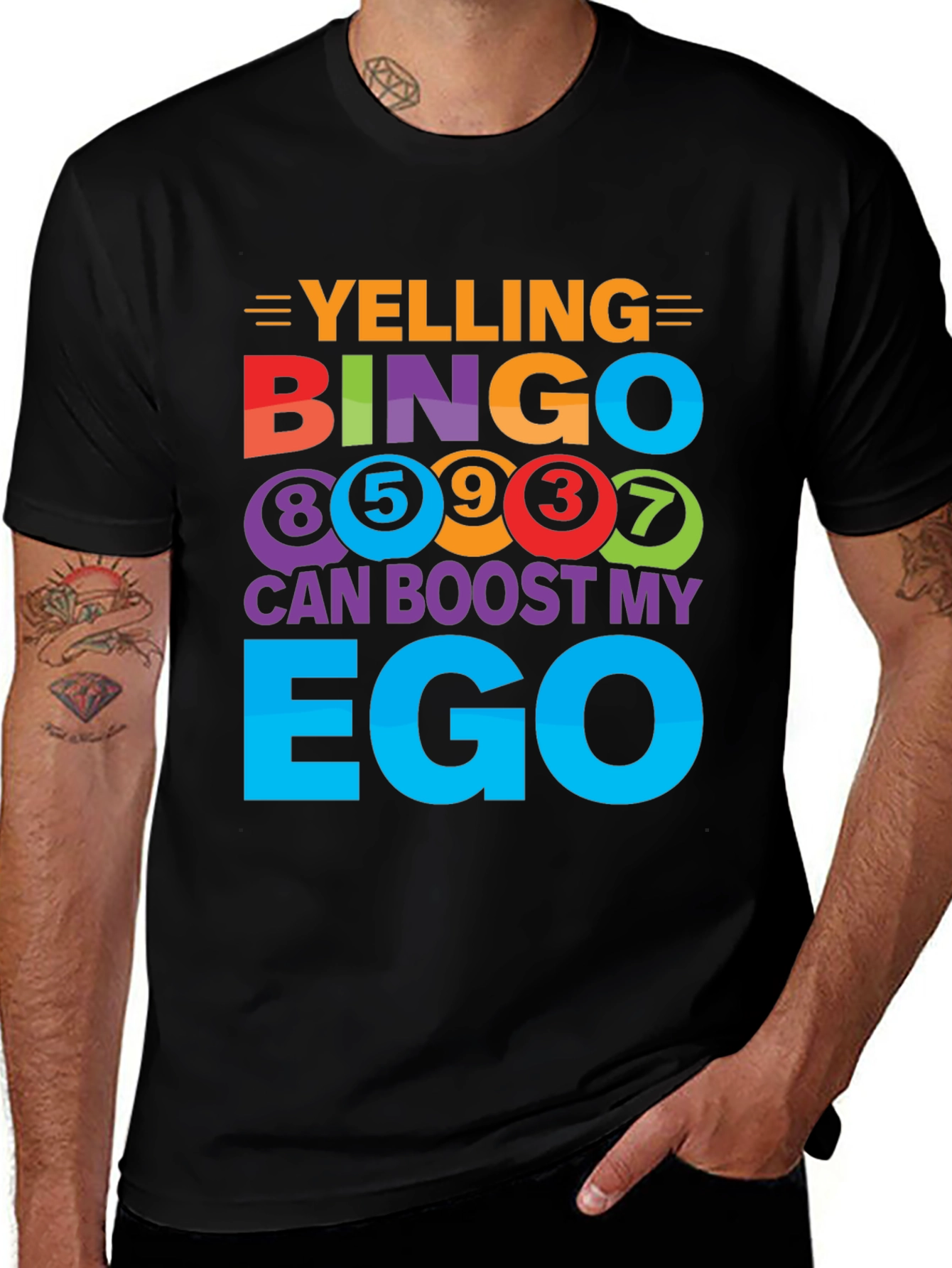 Yelling Bingo Boosts My Ego T-Shirt