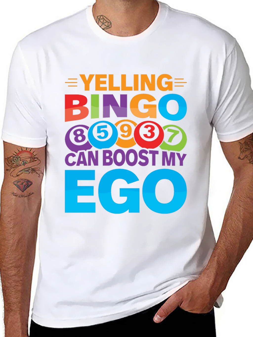 Yelling Bingo Boosts My Ego T-Shirt