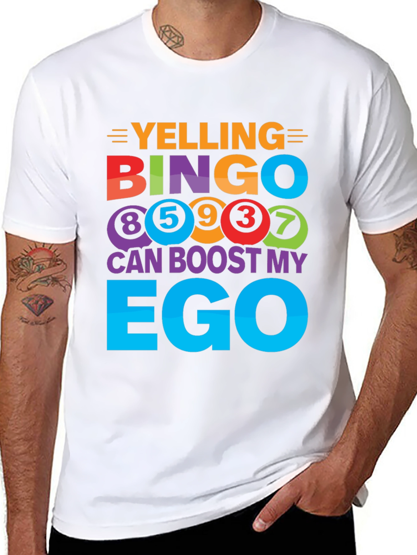 Yelling Bingo Boosts My Ego T-Shirt