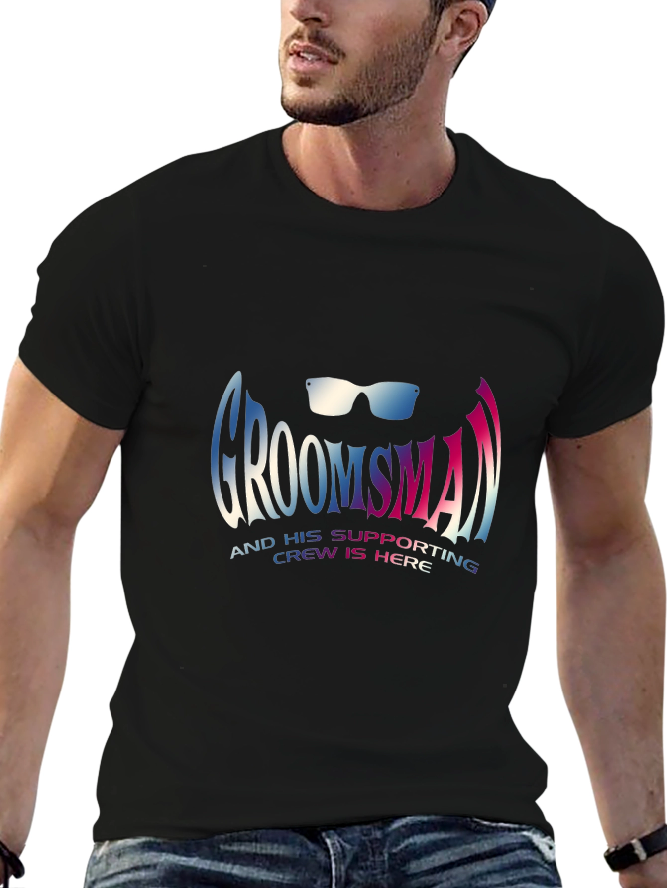 Groomsman Crew Graphic T-Shirt