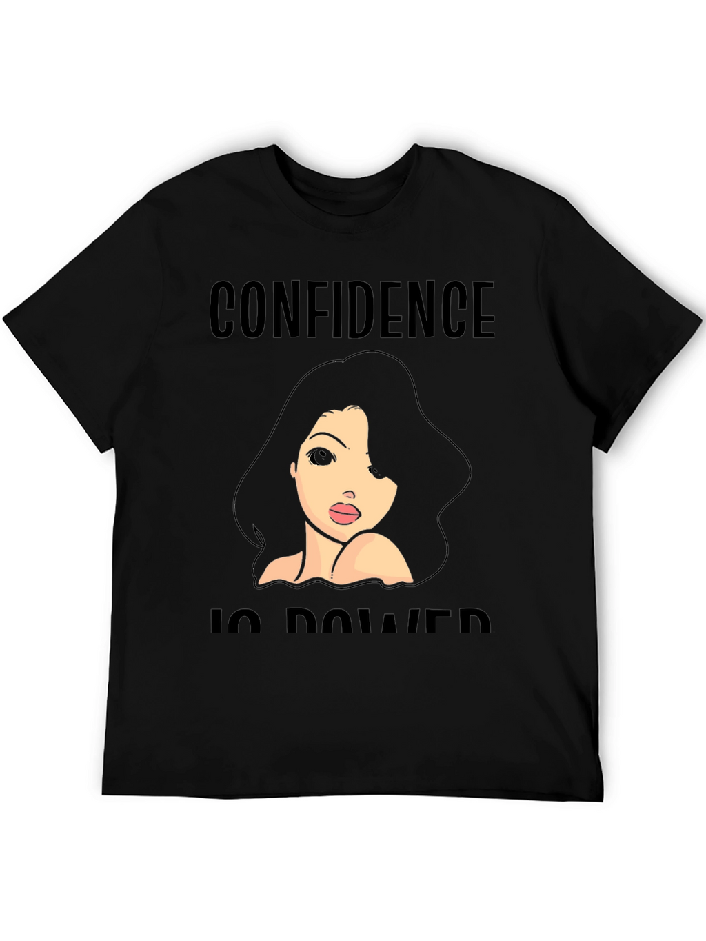 Confidence is Power Graphic T-Shirt