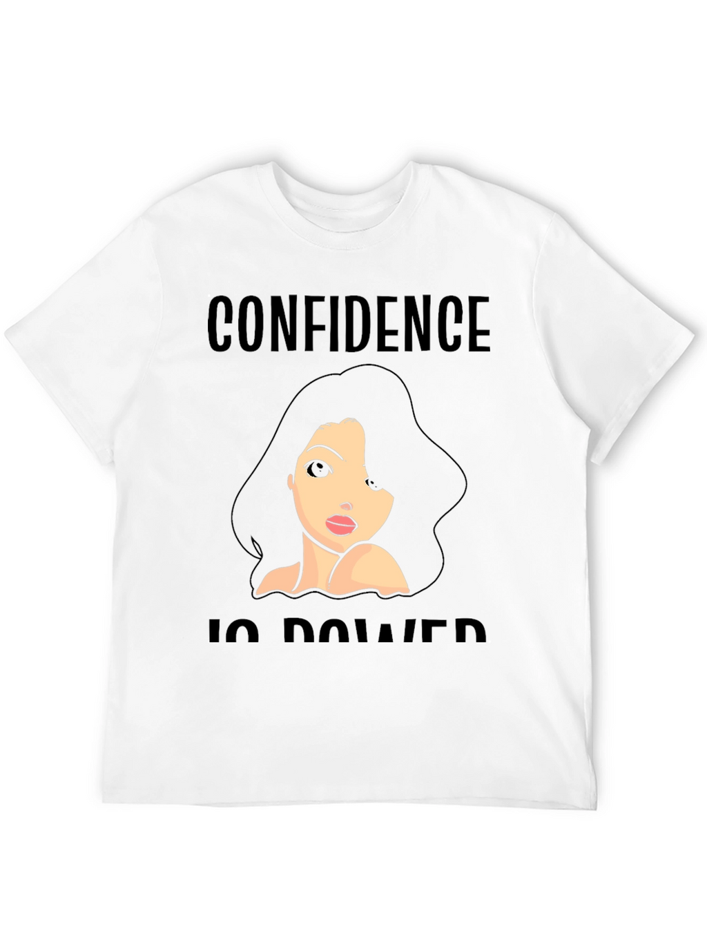 Confidence is Power Graphic T-Shirt
