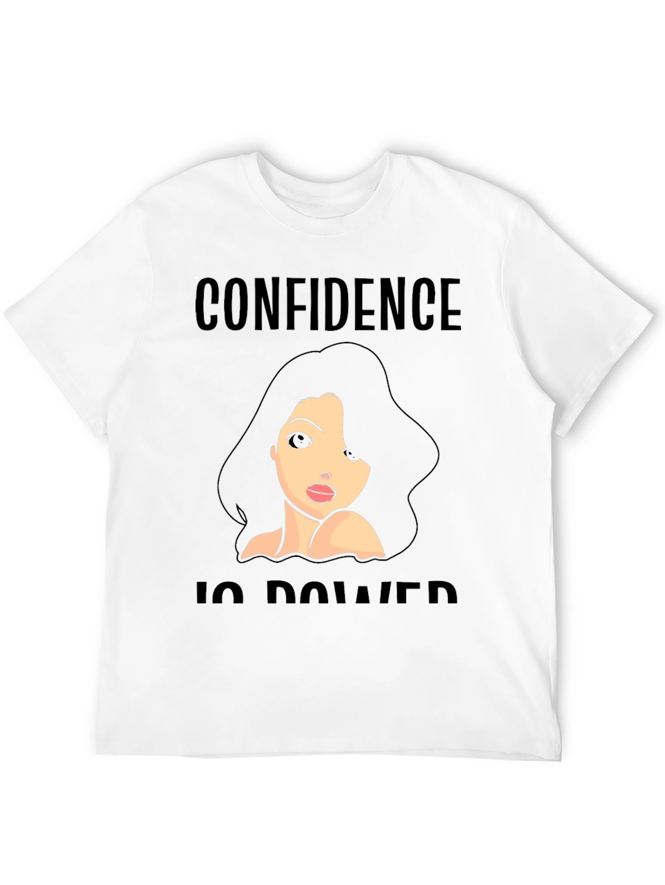 Confidence is Power Graphic T-Shirt
