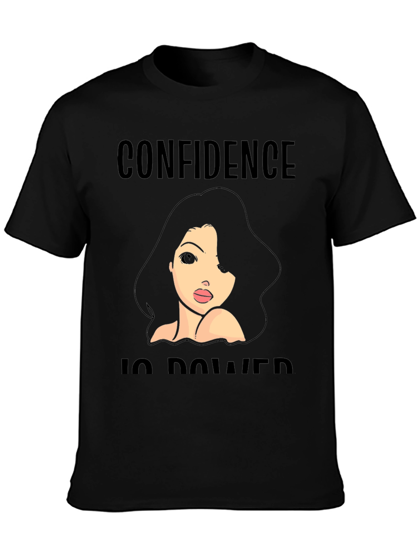 Confidence is Power Graphic T-Shirt