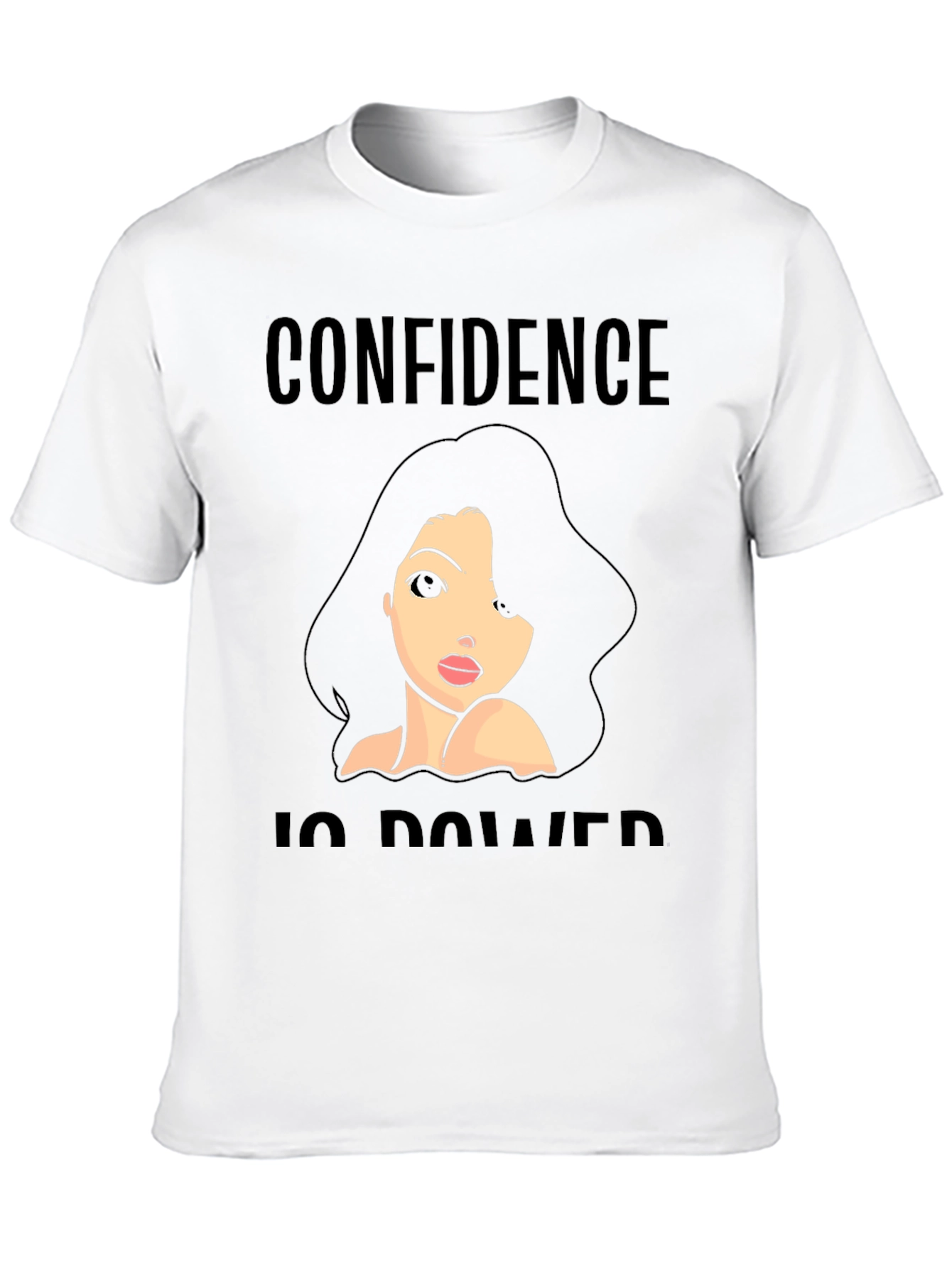Confidence is Power Graphic T-Shirt