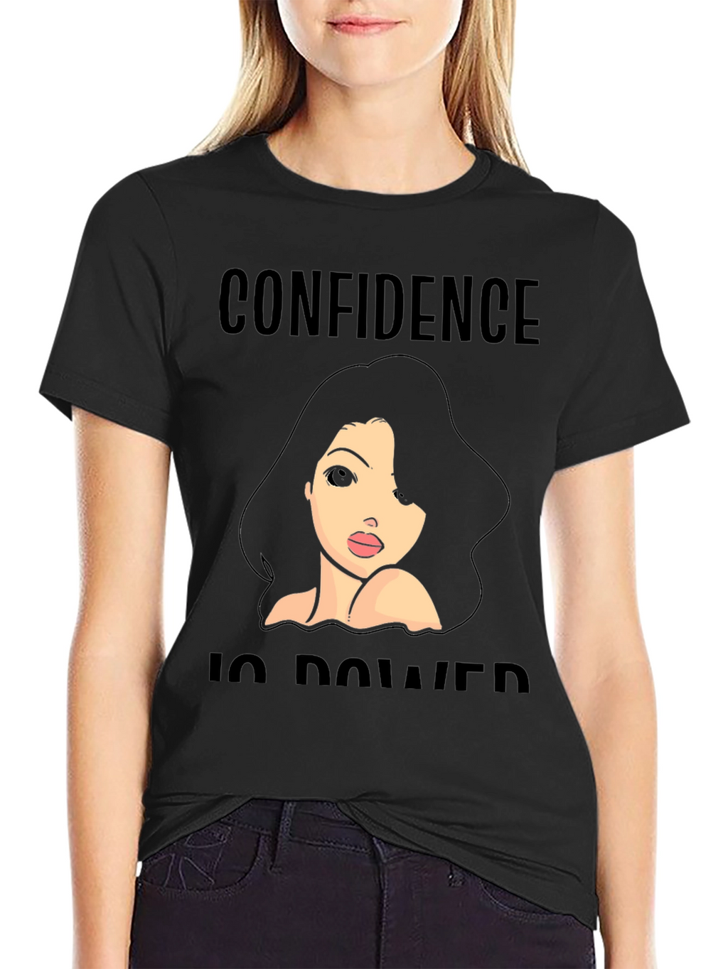 Confidence is Power Graphic T-Shirt