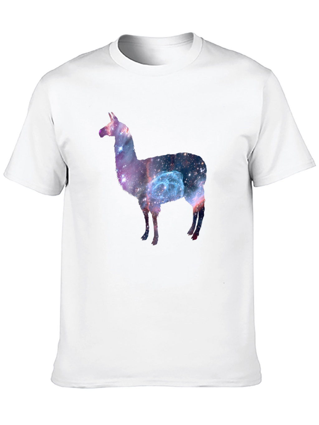 Galaxy Llama Tee - Cosmic Style!