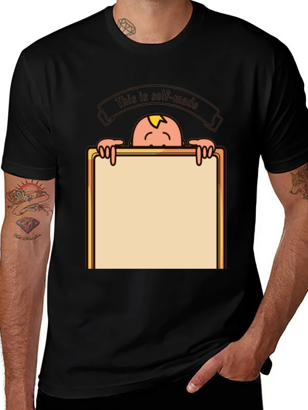 Funny This is Self-Made Graphic T-Shirt