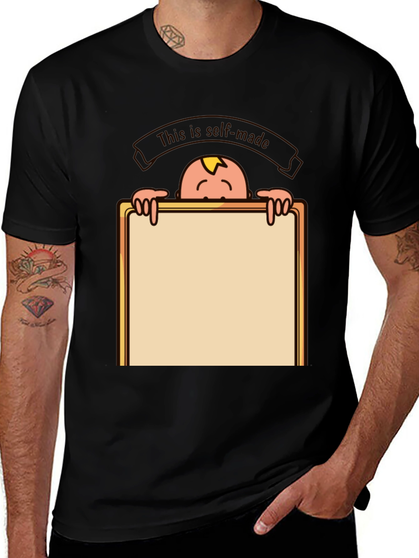 Funny This is Self-Made Graphic T-Shirt