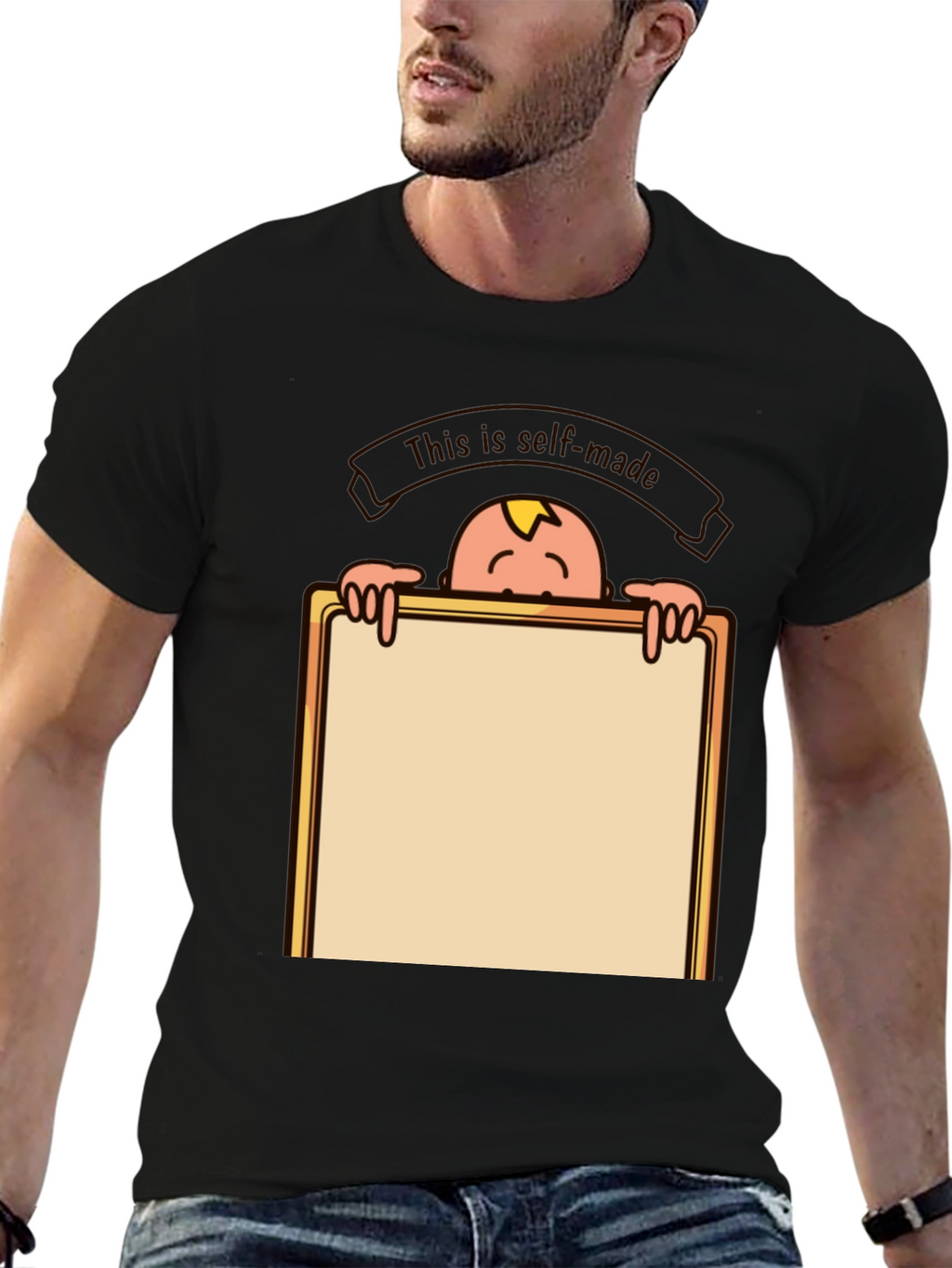 Funny This is Self-Made Graphic T-Shirt
