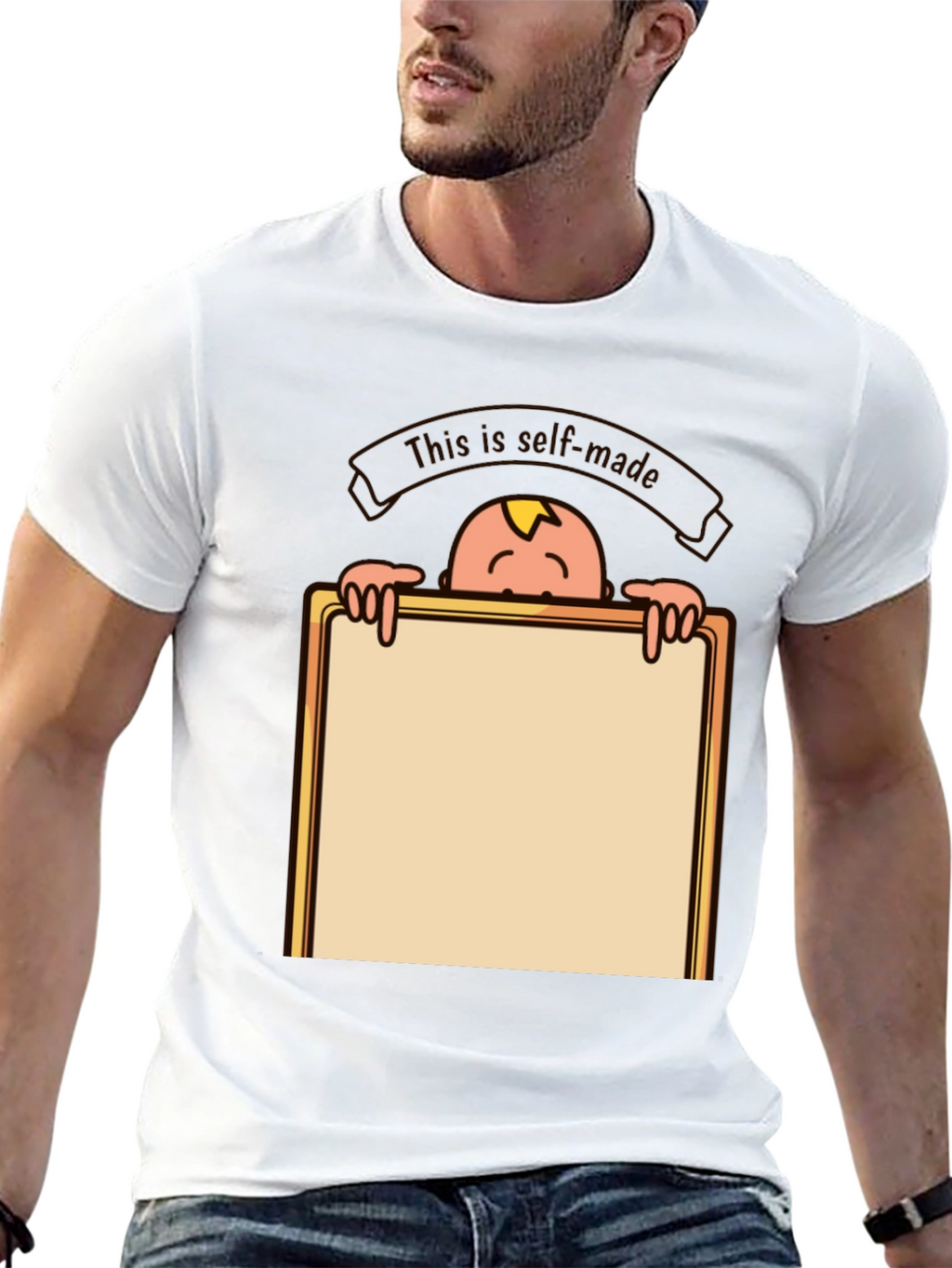 Funny This is Self-Made Graphic T-Shirt