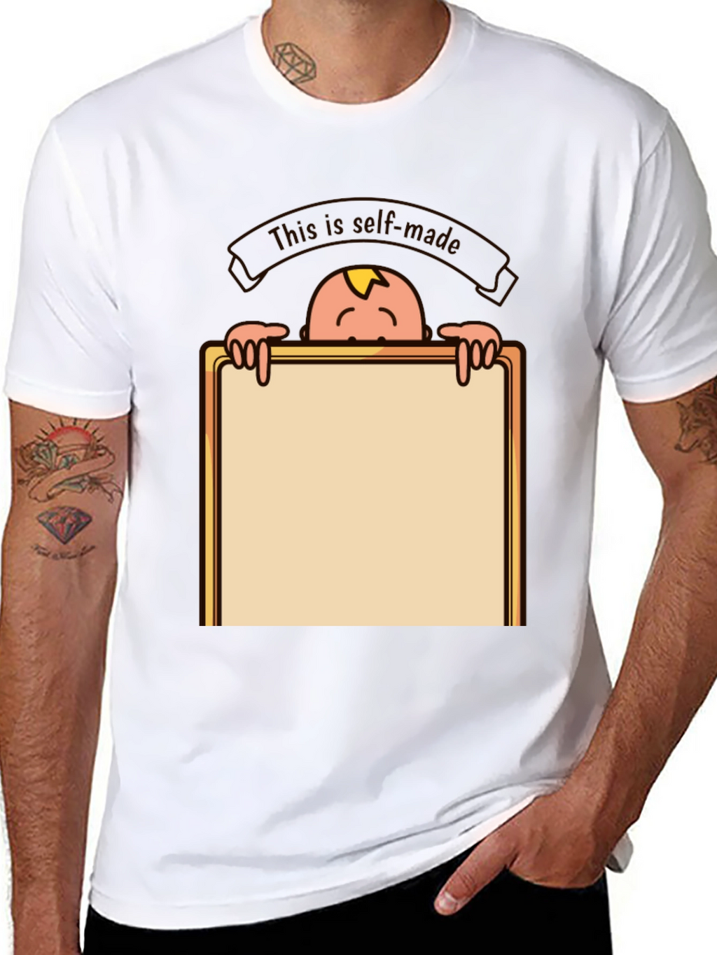 Funny This is Self-Made Graphic T-Shirt