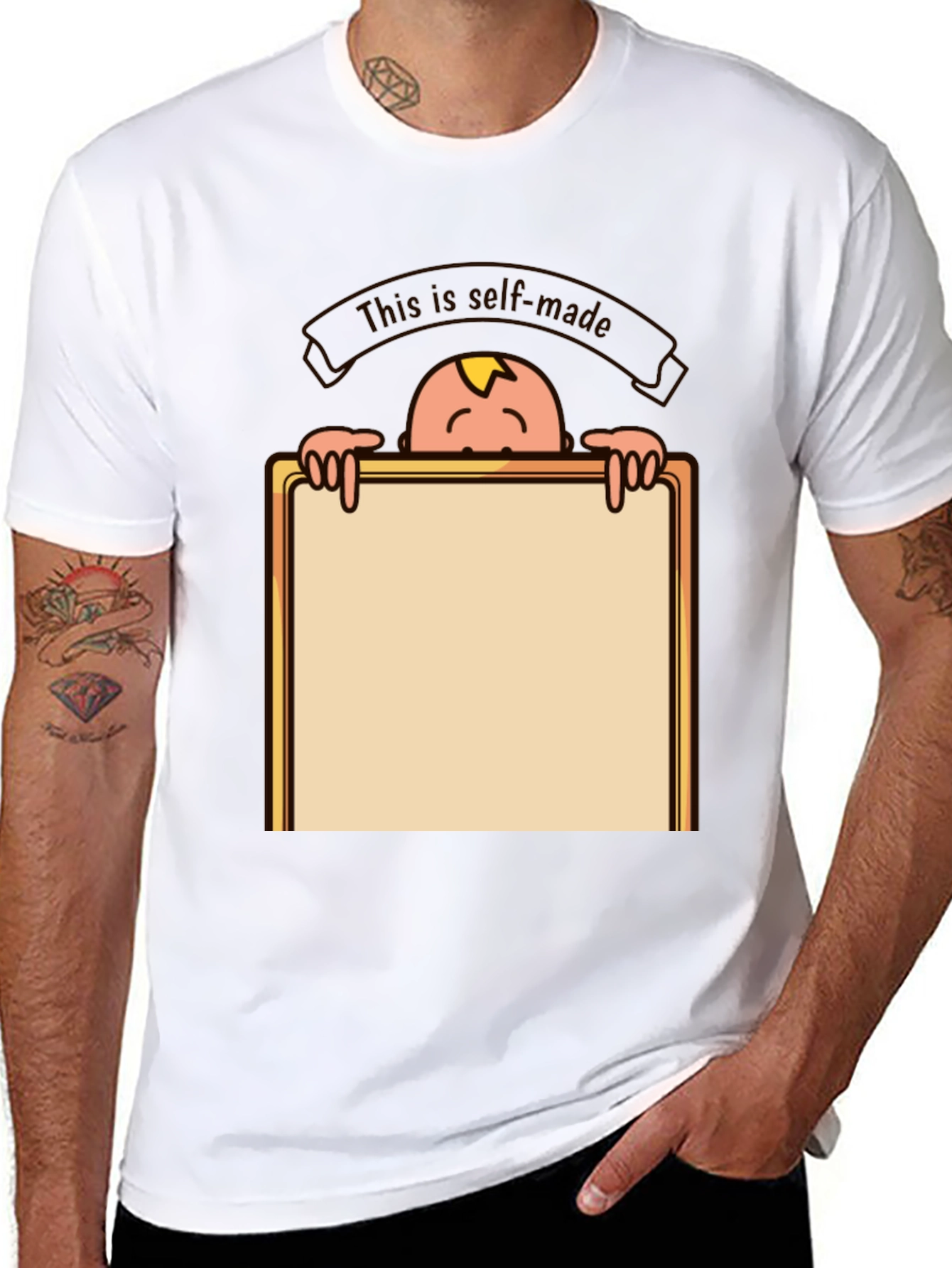 Funny This is Self-Made Graphic T-Shirt