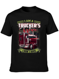 Truckers Wife Graphic T-Shirt