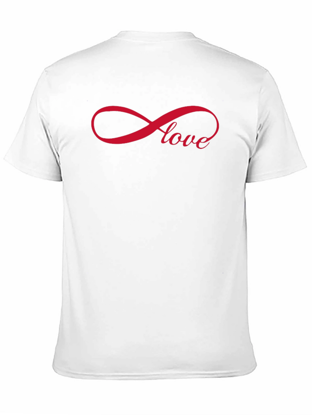 Love Infinity Symbol T-Shirt - Romantic Graphic Tee
