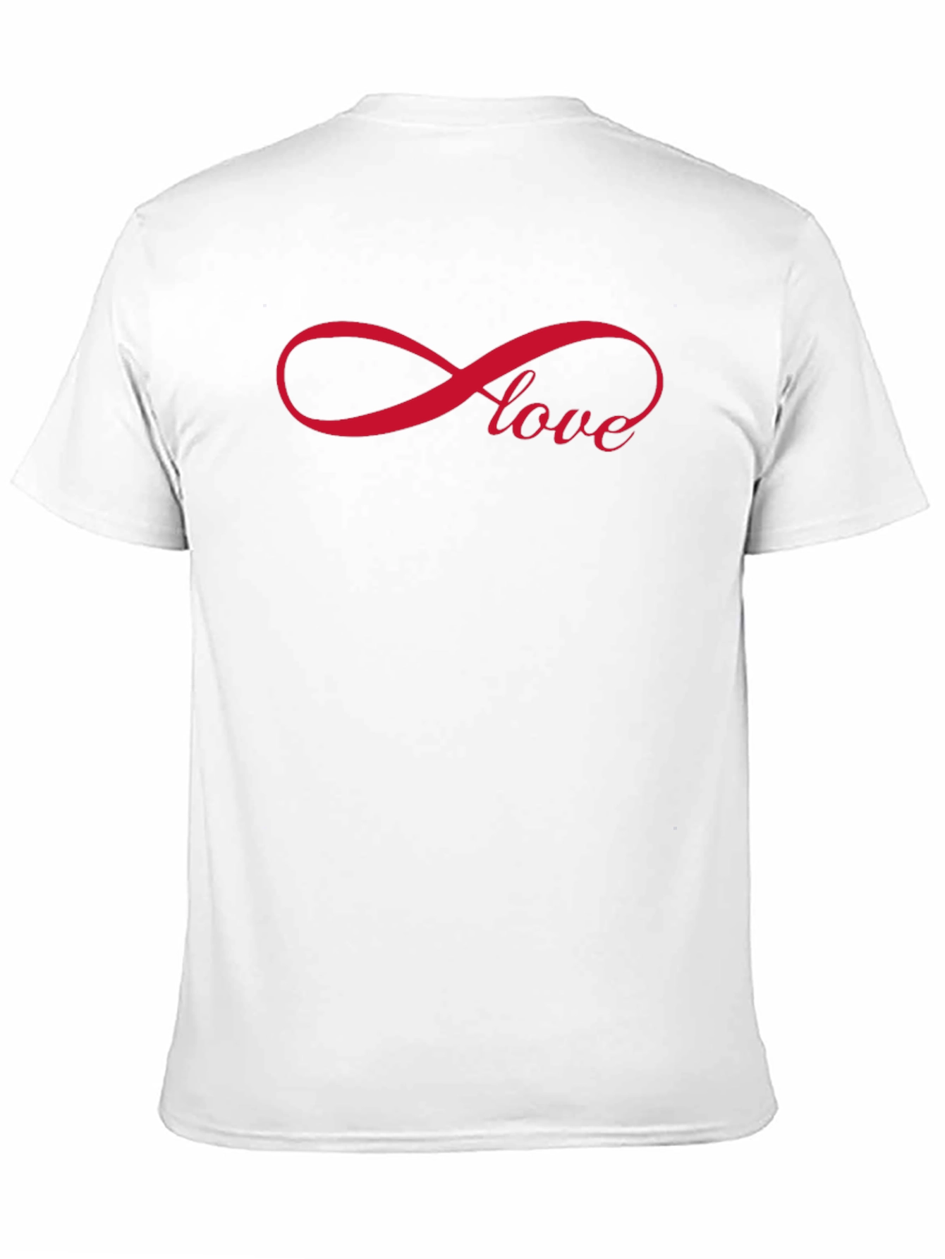 Love Infinity Symbol T-Shirt - Romantic Graphic Tee