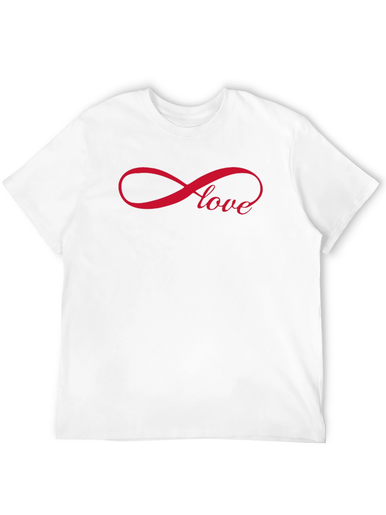 Love Infinity Symbol T-Shirt - Romantic Graphic Tee