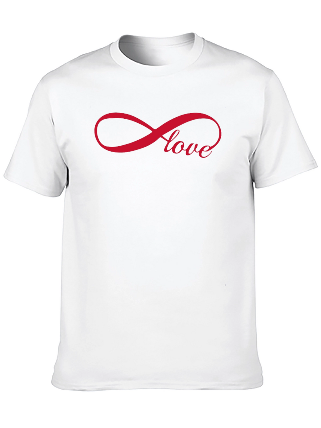 Love Infinity Symbol T-Shirt - Romantic Graphic Tee